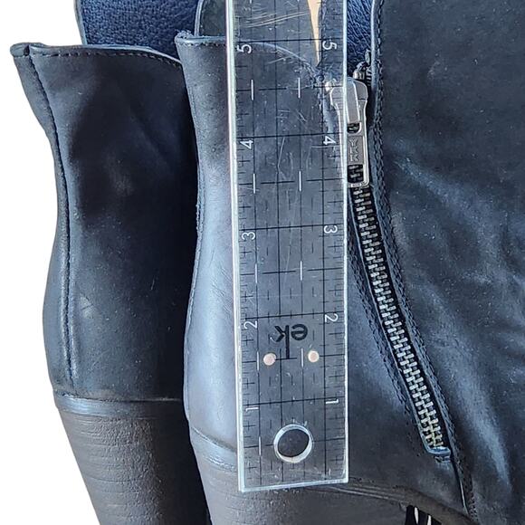 Steve Madden Woodstock Boots black fringe size 7 - Picture 10 of 10